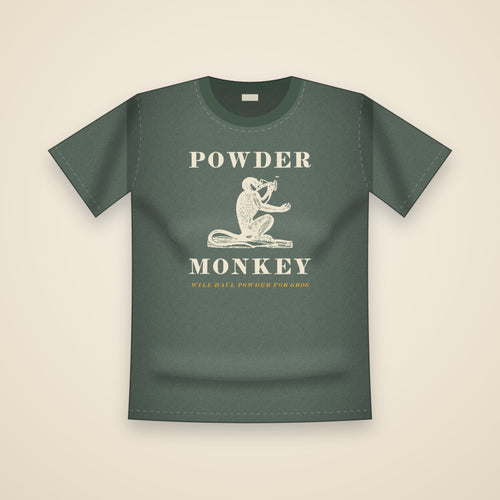 Powder Monkey T-Shirt in Blue Spruce