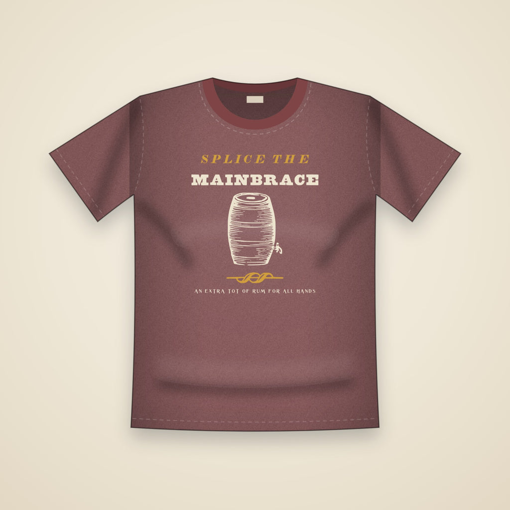 Splice the Mainbrace T-Shirt in Brick