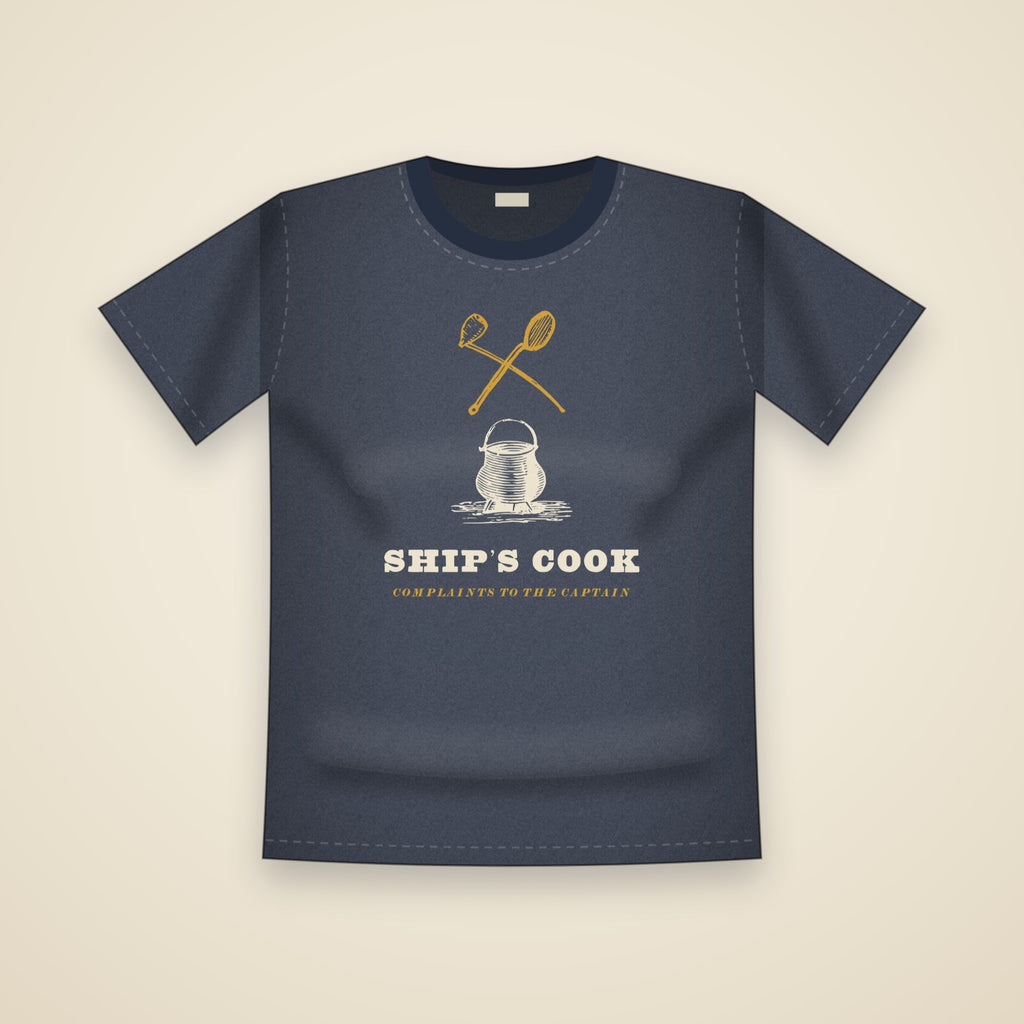 Ship’s Cook T-Shirt in True Navy