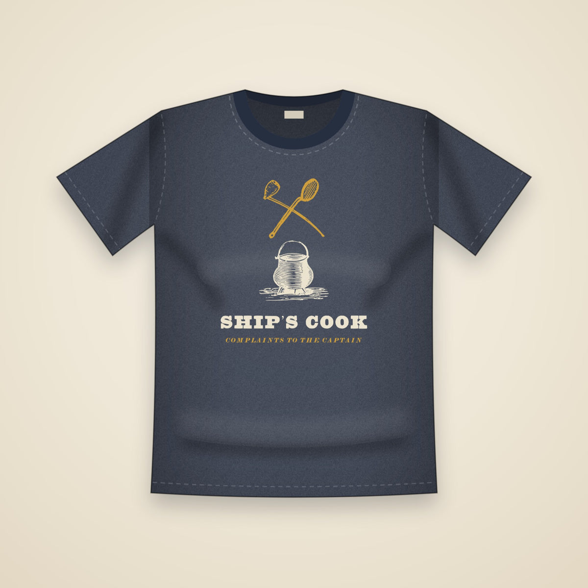 Ship’s Cook T-Shirt in True Navy