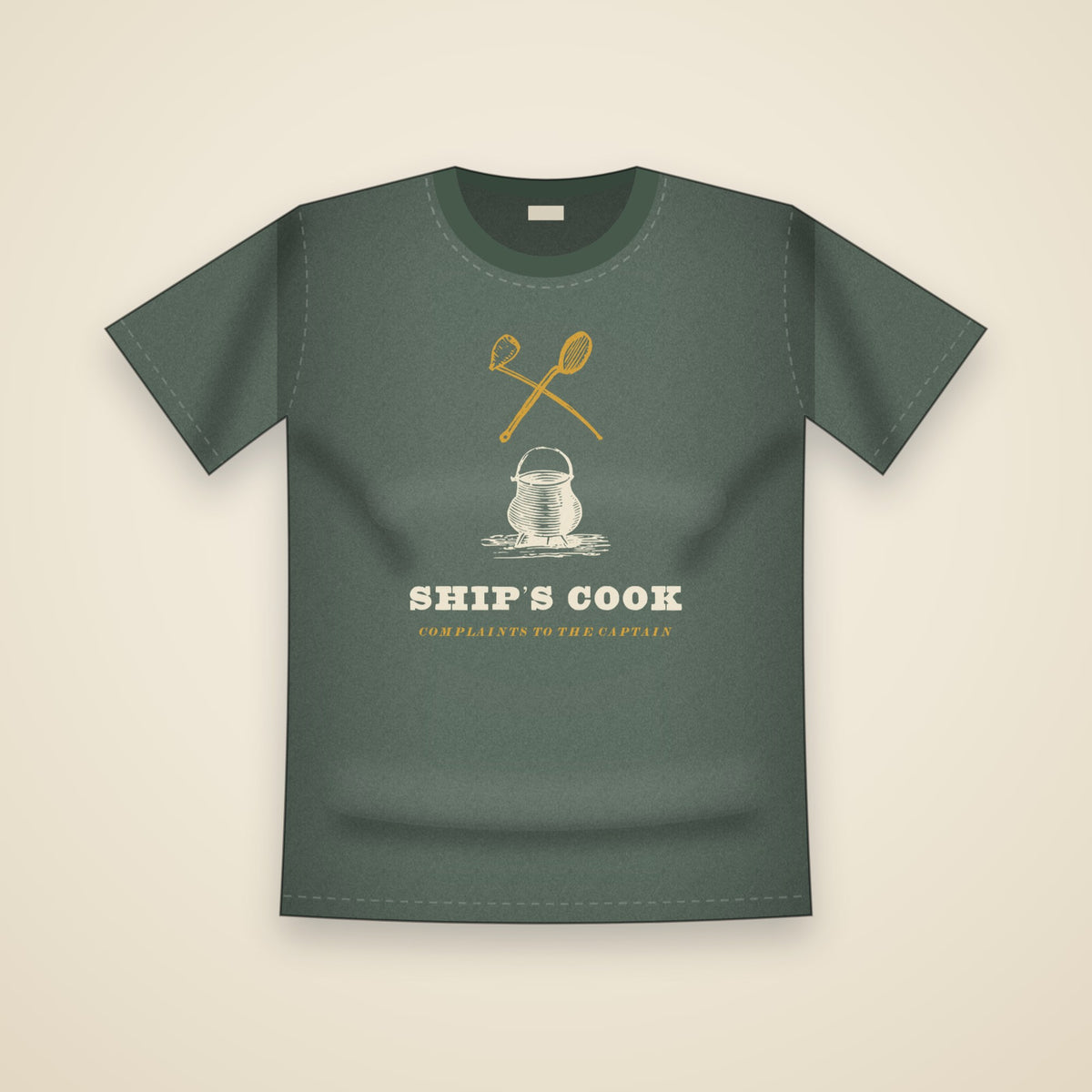 Ship’s Cook T-Shirt in Blue Spruce