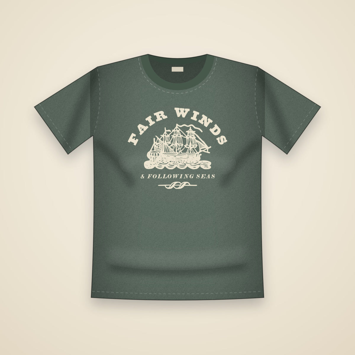 Fair Winds T-Shirt in Blue Spruce