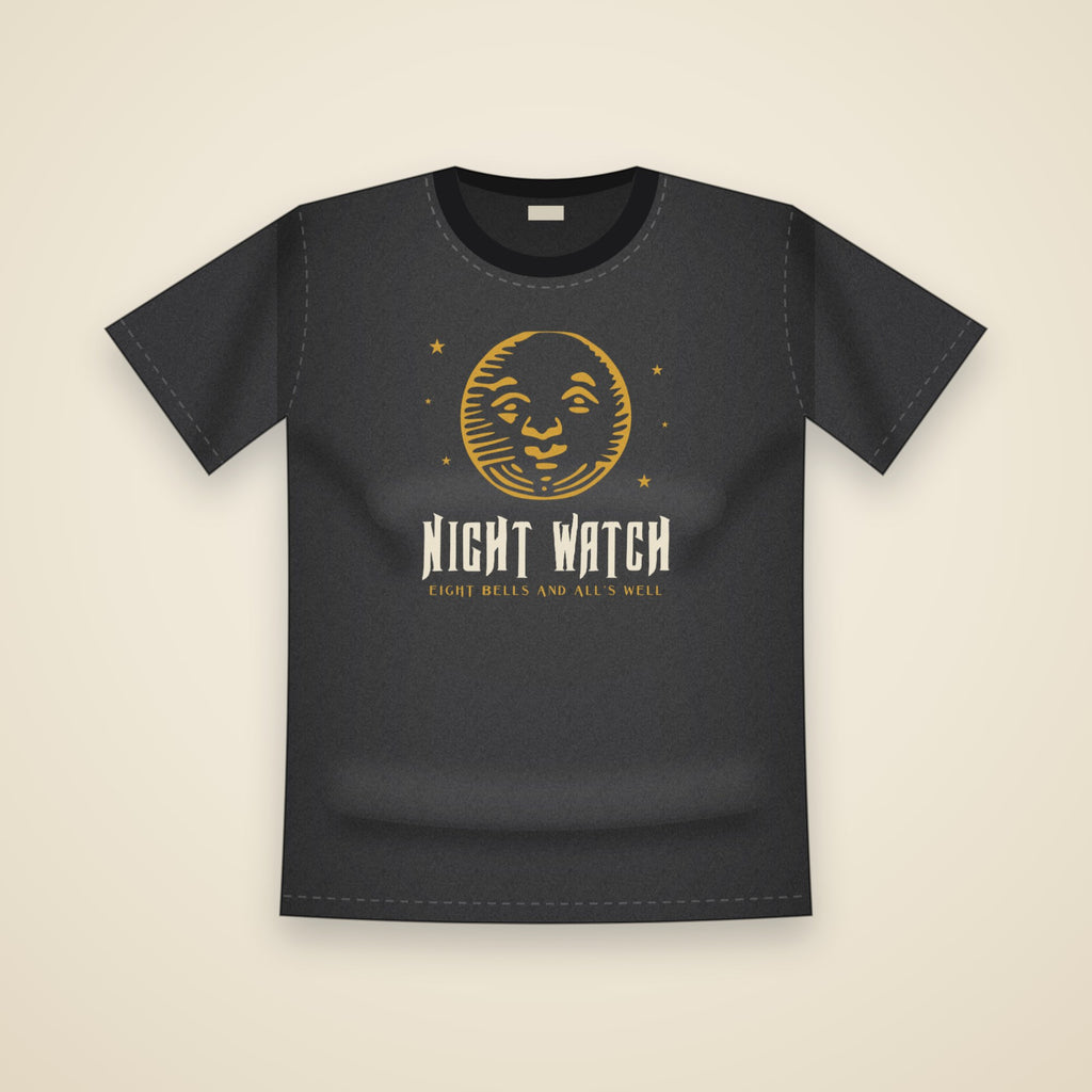 Night Watch T-Shirt in Black