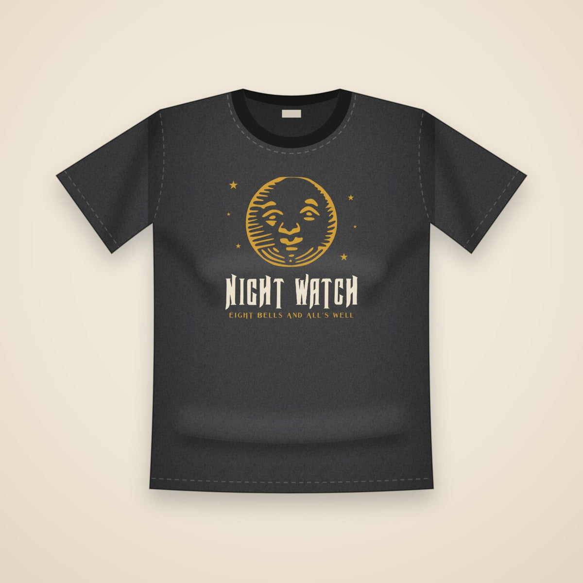 Night Watch T-Shirt in Black