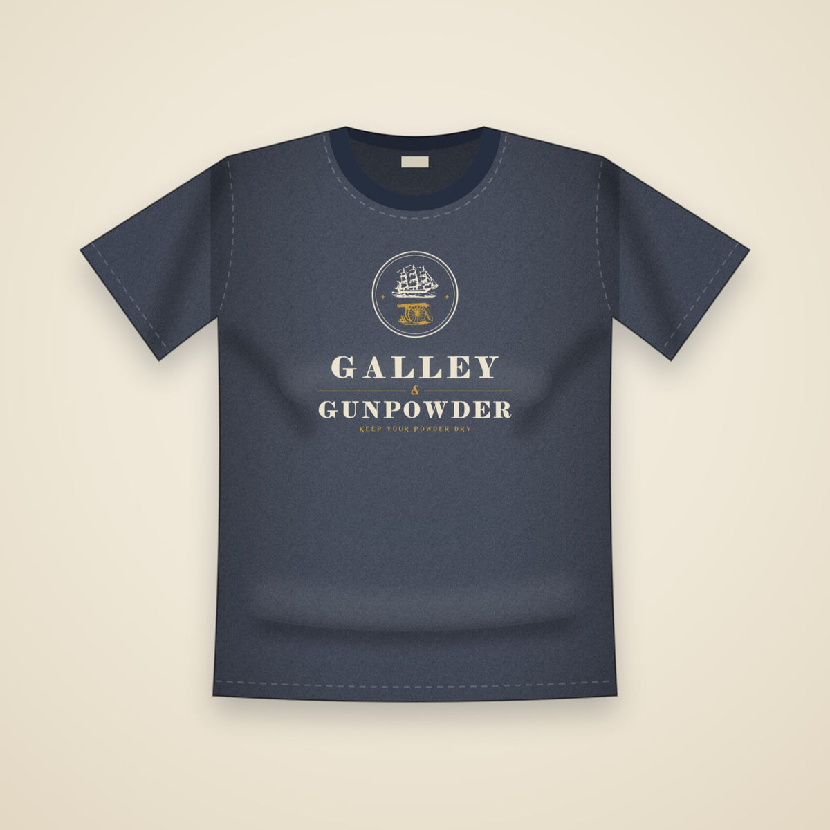 The Flagship T-Shirt in True Navy