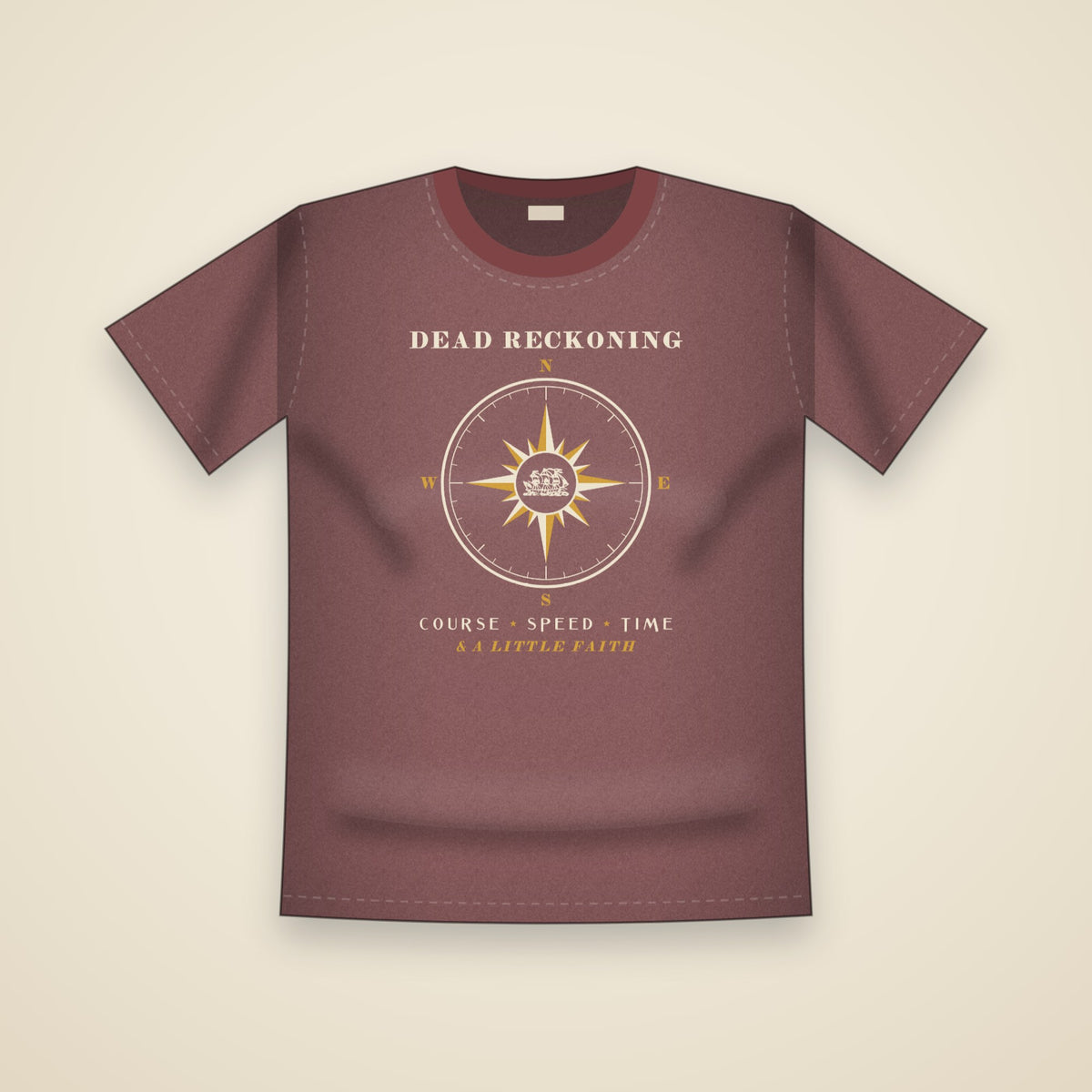 Dead Reckoning T-Shirt in Brick