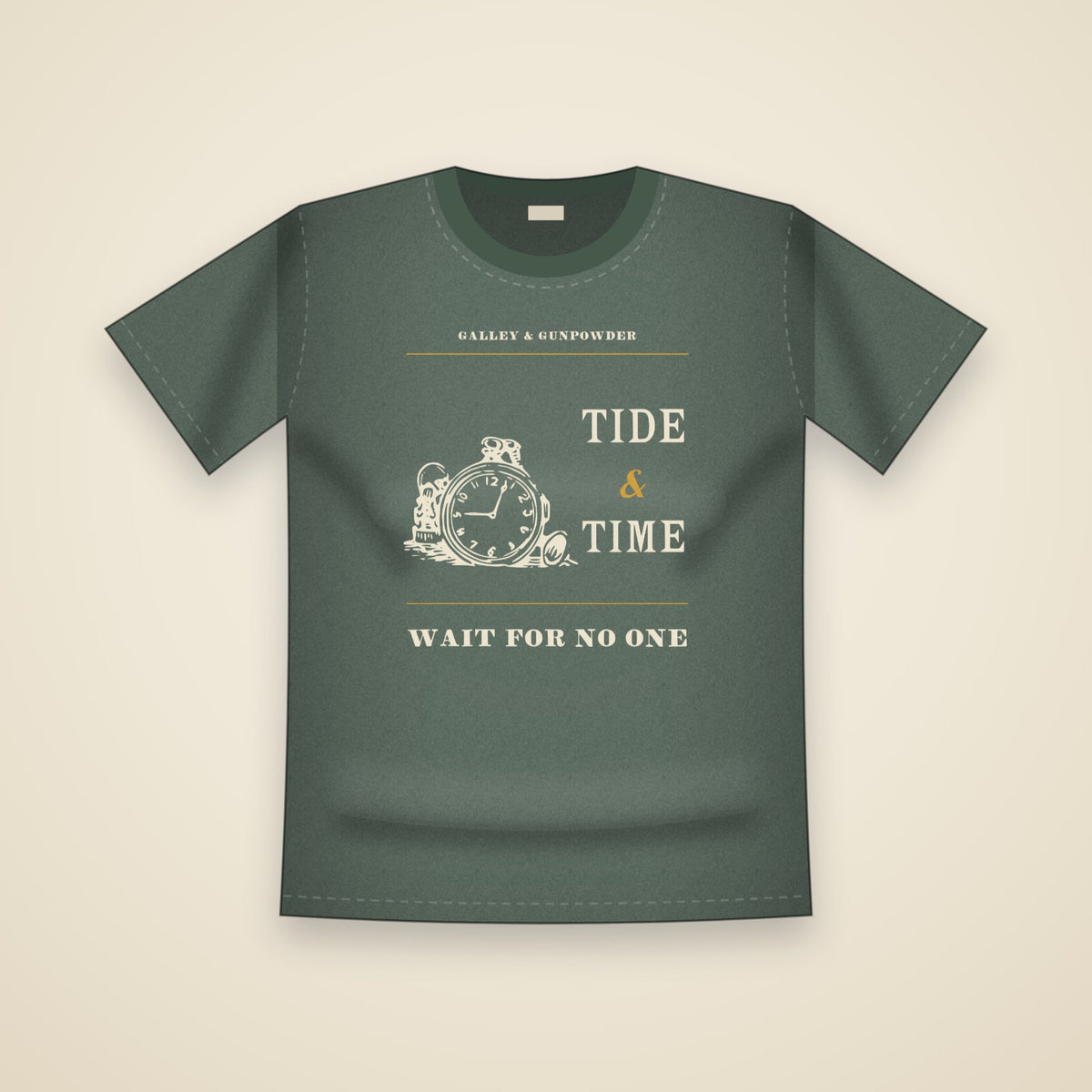 Tide & Time T-Shirt in Blue Spruce