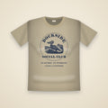 Dockside Social Club T-Shirt in Khaki
