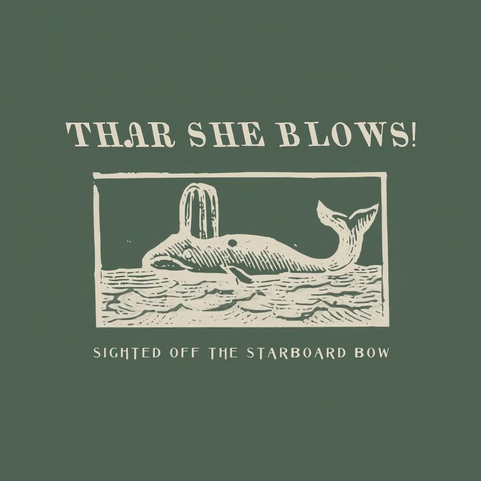 The Thar She Blows engraving, animated