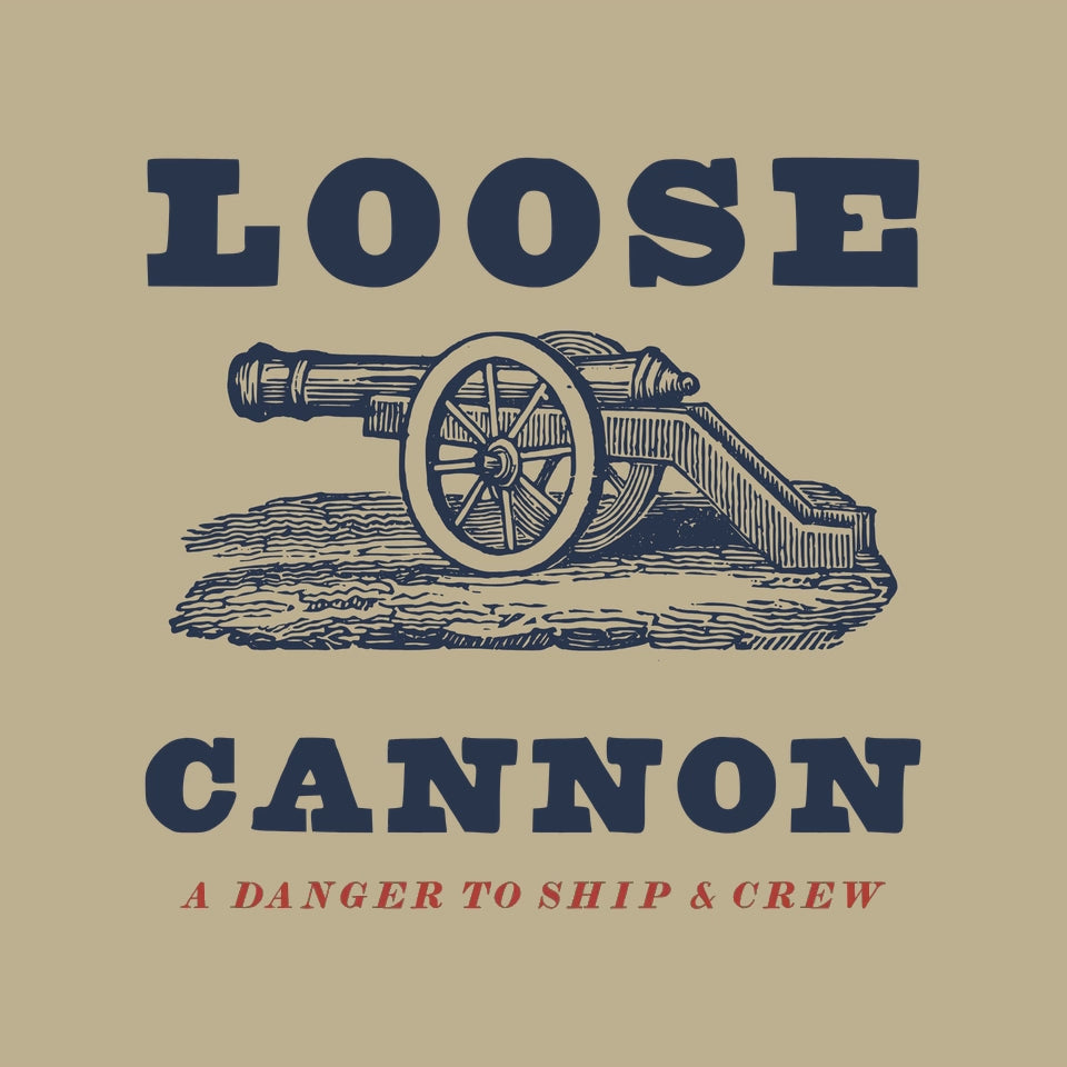 The Loose Cannon engraving, animated