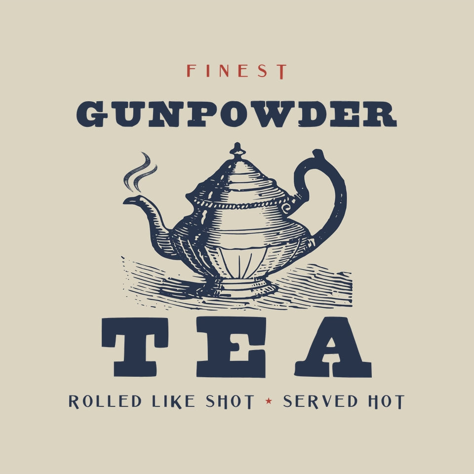 The Gunpowder Tea engraving, animated