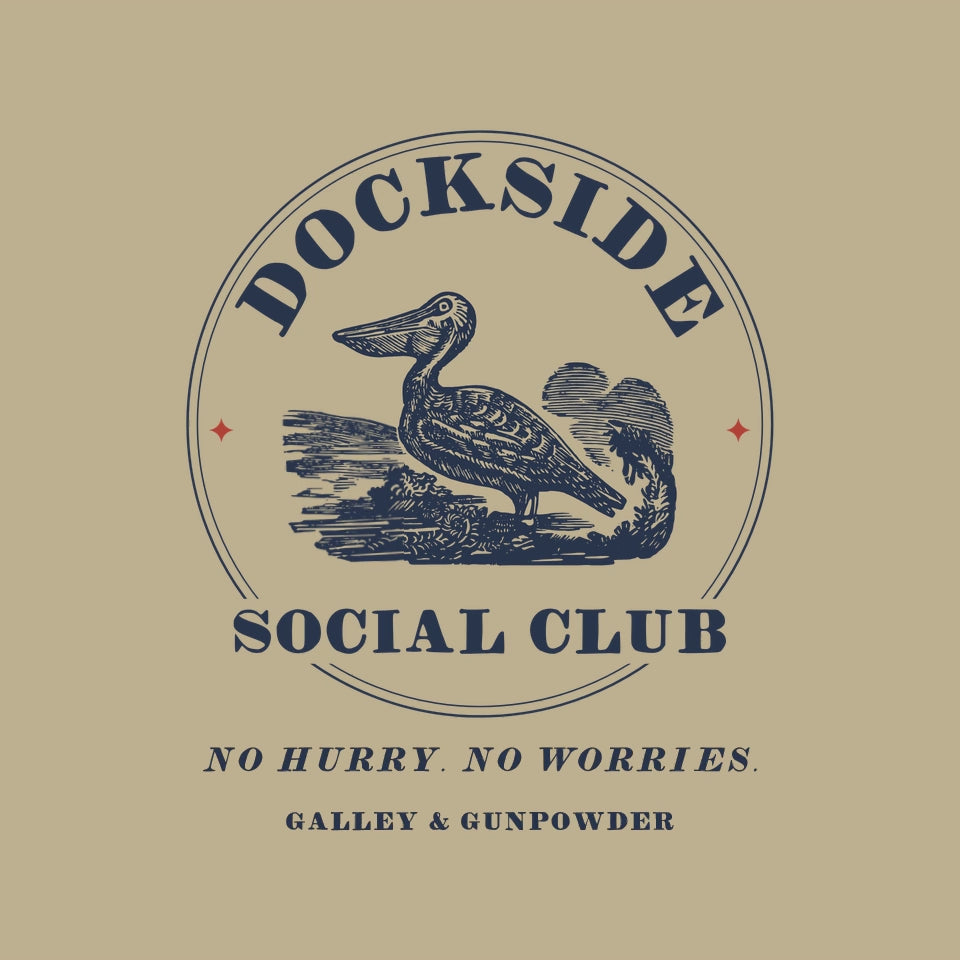 The Dockside Social Club engraving, animated